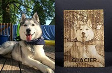 Capture Your Pet’s Special Moment with Laser Engraved Wood