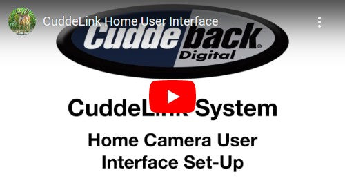 CUDDELINK HOME CAMERA USER INTERFACE