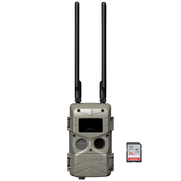 Cuddeback-TRACKS-IR-Standalone-Cell-Trail-Camera-with 32 gb sd card