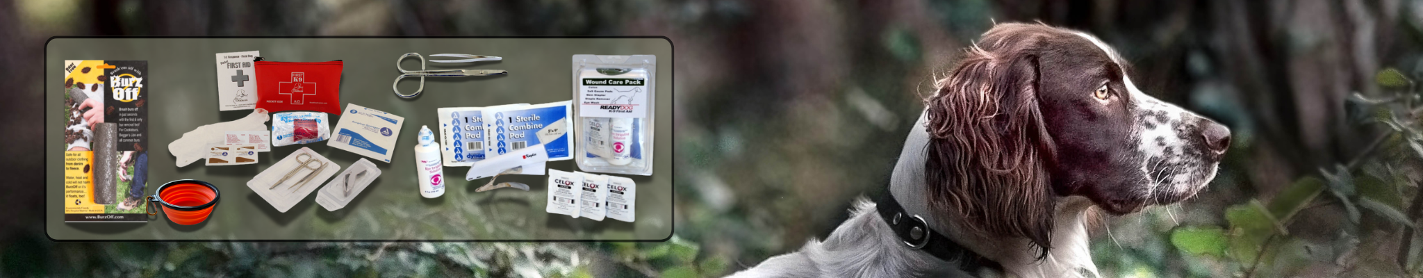 Emergency Hunting Dog First Aid Kits & Health Supplies
