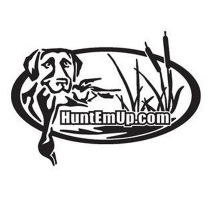 HuntEmUp.com Deluxe Vinyl Decal - Retriever - HuntEmUp