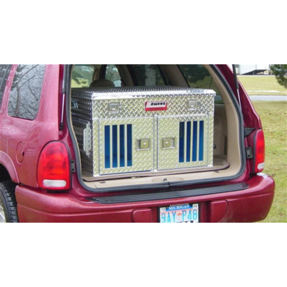 Dog Box Hunting Rig Owens 55018 Dog Box - Hunter with Top Storage for Pets and Gear — HuntEmUp