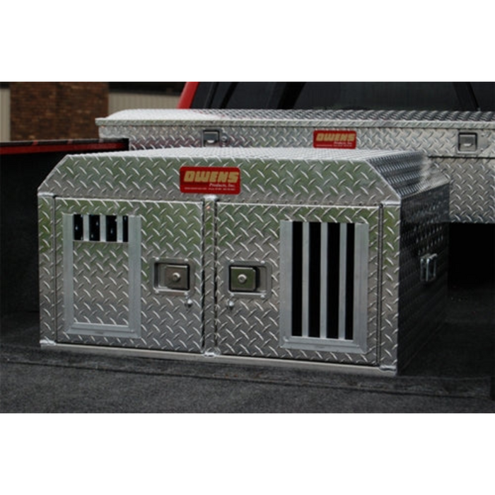 Owens Dog Box 55017 - Hunter Series Double Compartment