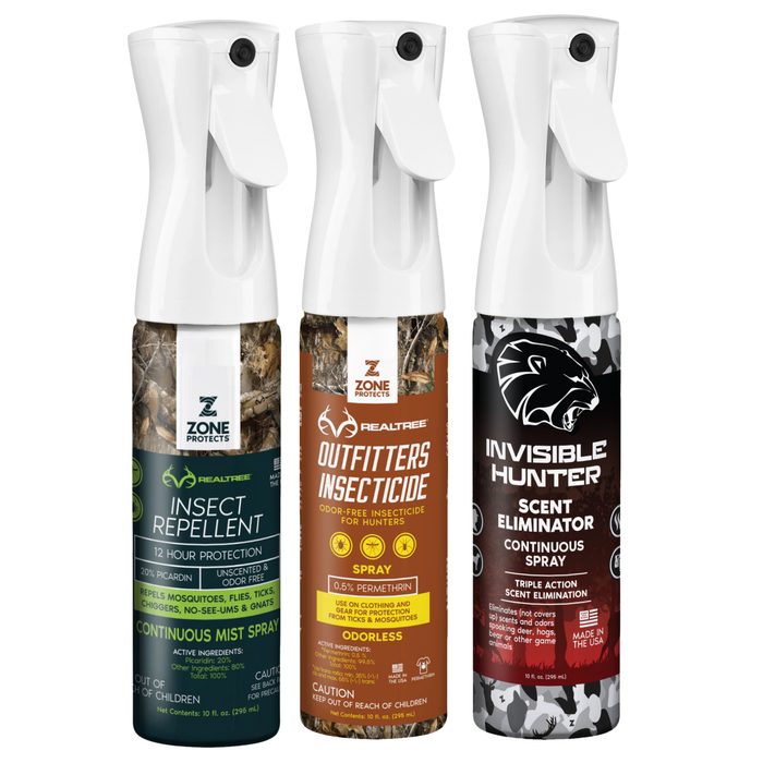 Zone Realtree Total Tick Prevention; Insect Repellent Plus Insecticide