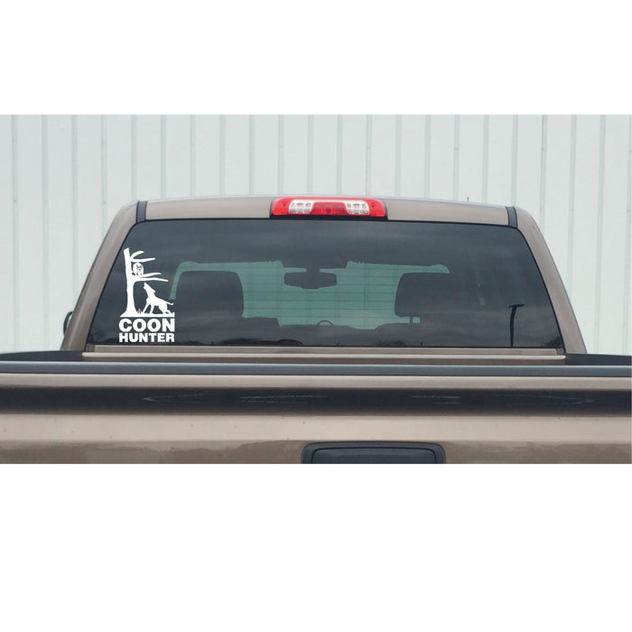 Coon Hunter Decal – Coon Hunter Sticker – 1216