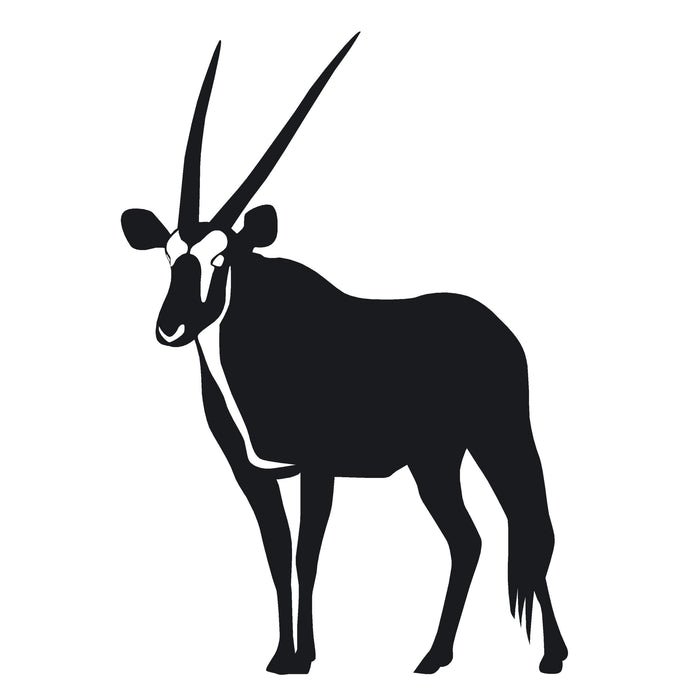 Gemsbok Decal – African Game Decal – 1230