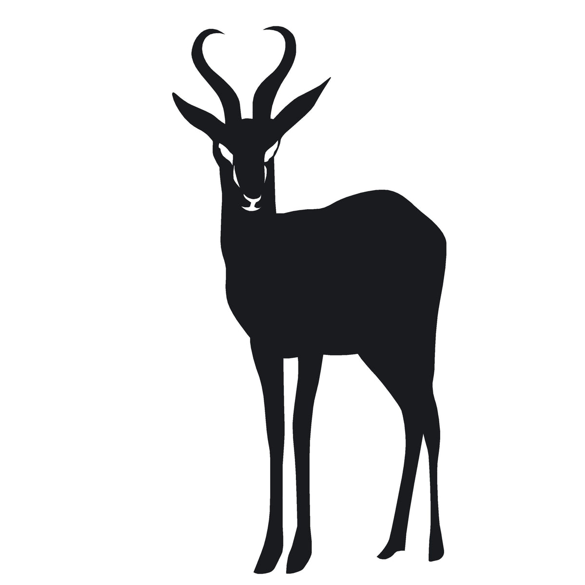 Springbok Decal – African Game Decal – 1234 | Unique Springbok Design