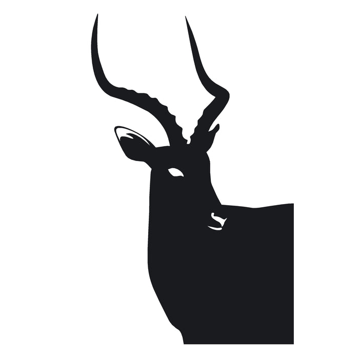 Impala Buck Decal – African Plains Game Decal – 1240