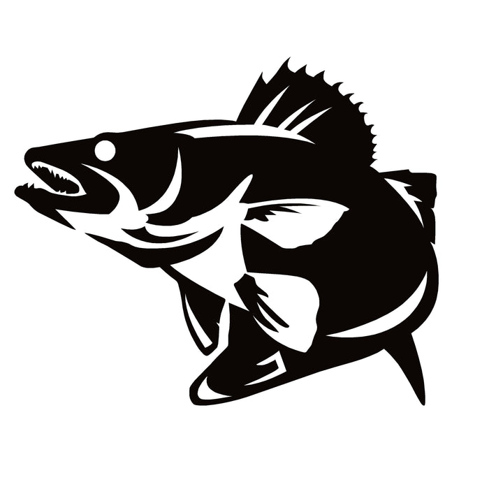 Walleye Fishing Decal – Walleye Fishing Sticker – 1264