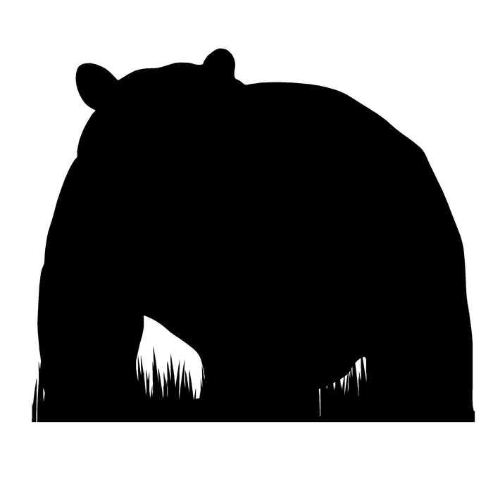 Brown / Black Bear Hunt Decal – Black / Brown Bear Hunting Sticker – 1403