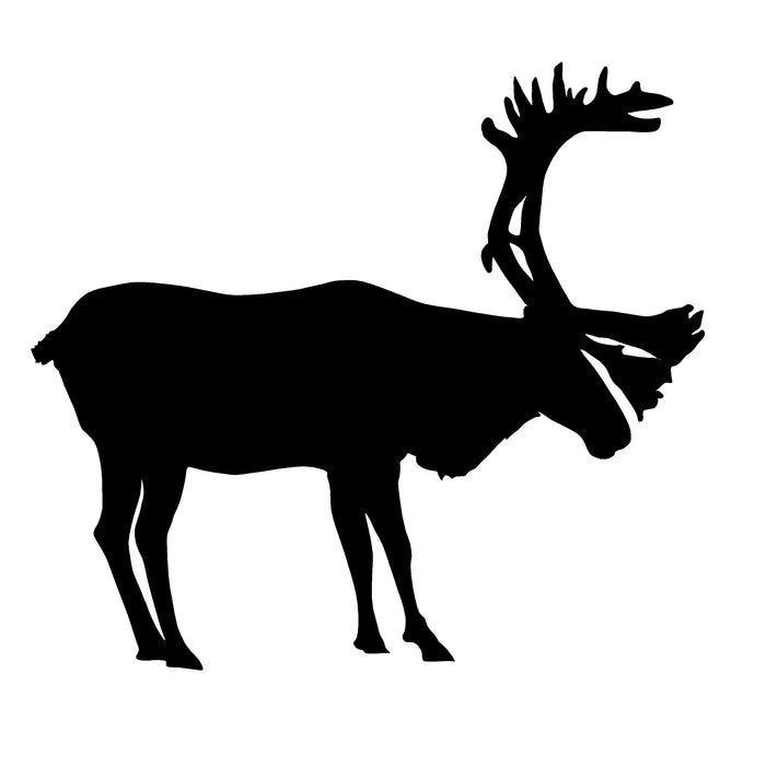 Caribou Window Decal