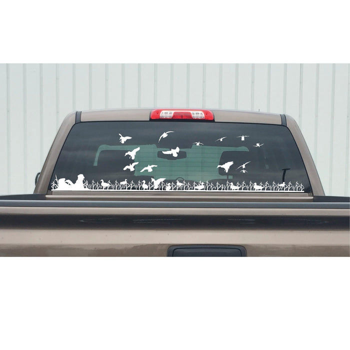 Duck Hunting Field Scene Window Kit – Truck Window Kit – 1702