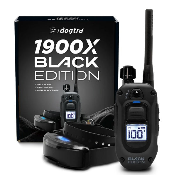 Dogtra 1900X Black Edition Collar - Ultimate Training Solution for Your Dog