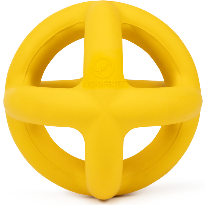 WOOFBITE Giant Halo Ball™ | Heavy Duty Dog Toy for Aggressive Chewers