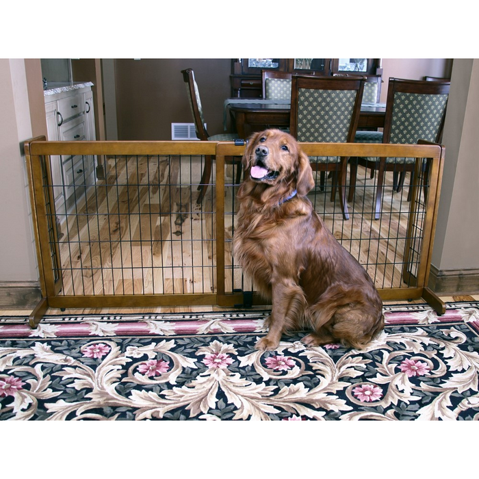 Carlson Freestanding 28” Tall EXTRA WIDE Pet Gate