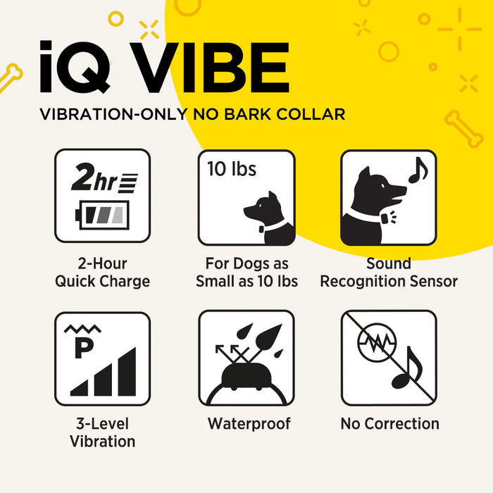 Dogtra IQ Vibe Vibration-only No-Bark Collar