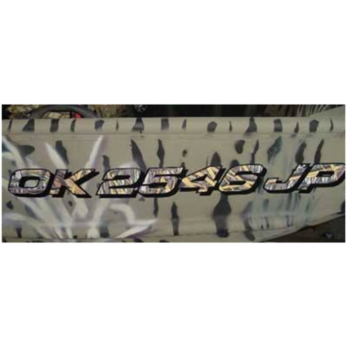 Camouflage Boat Registration Numbers - Camo Boat Numbers