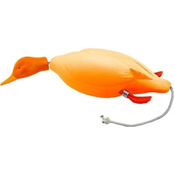 Dokken Dead Fowl Mallard Orange Duck Dummy - Dokken Mallard Orange Duck Trainer