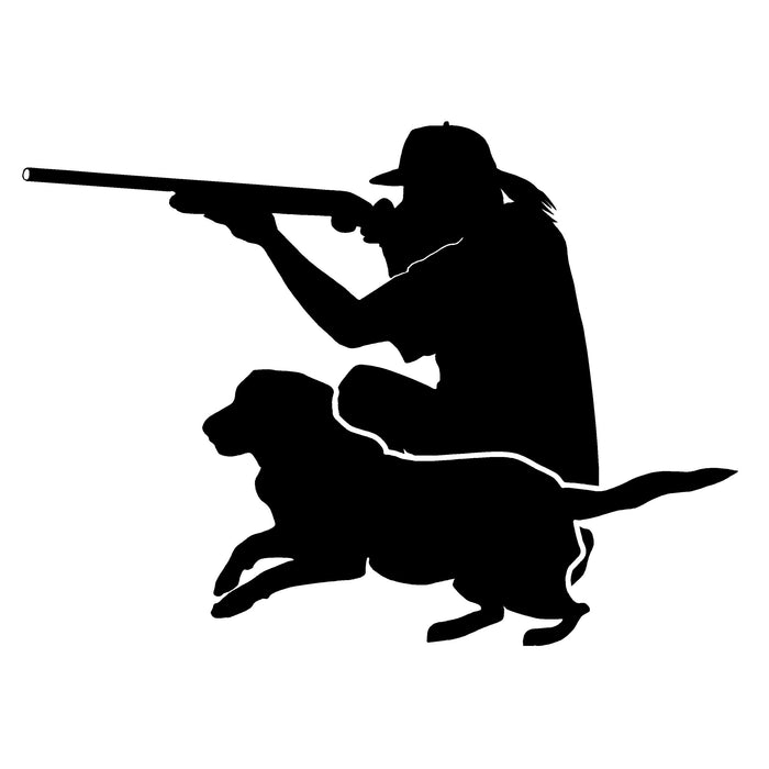 Decal Lab and Female Gunner!  – Decal Lab and Female Gunner! Sticker – 3501F