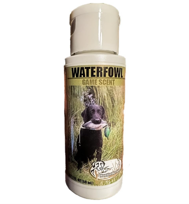 HuntEmUp Mallard Training Bundle - Dead Fowl Mallard Dummy & Concentrated Waterfowl Dog Training Scent