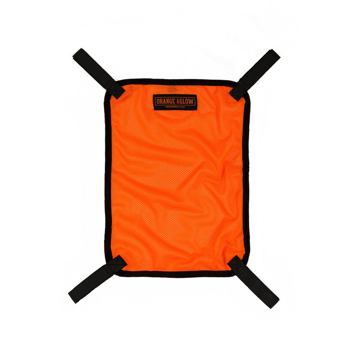 Orange Aglow Safety Panel | Blaze Orange Backpack Visibility Panel