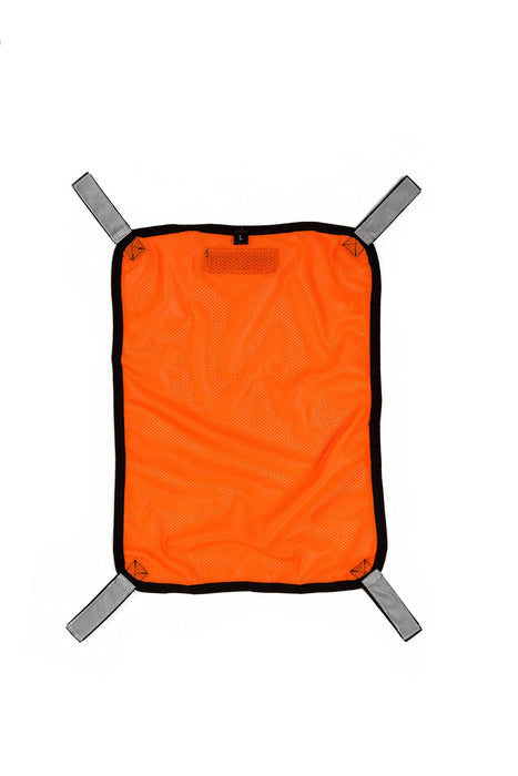 Orange Aglow Safety Panel | Blaze Orange Backpack Visibility Panel