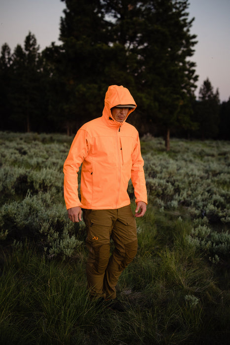 Ridgerunner Softshell Hunting Jacket | Quiet Insulated Blaze Orange Jacket