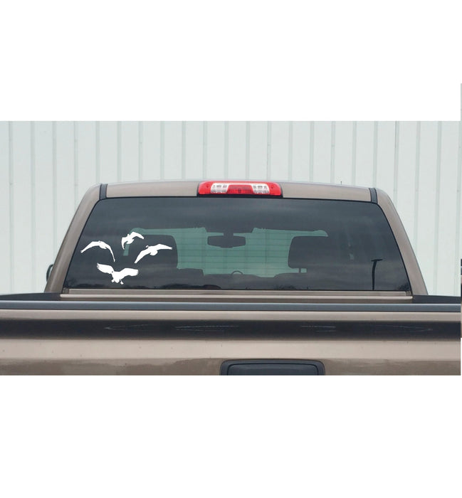 Canadian Geese From the Front Sticker