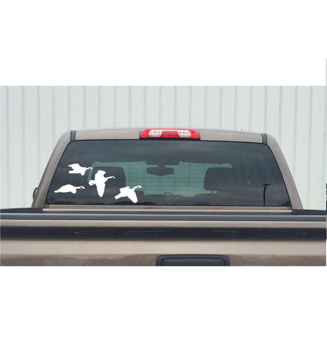 Canadian Geese From the Side Sticker