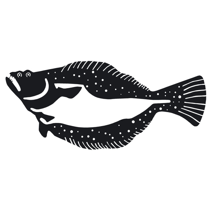 Flounder Fishing Decal – Flounder Fishing Sticker – 2208