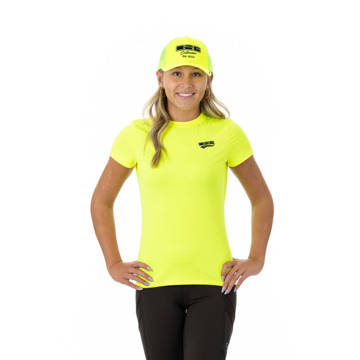 Hi Vis Trucker Cap - Hi Vis Yellow