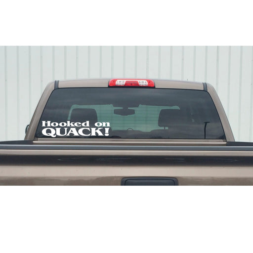 Hooked on Quack! Sticker