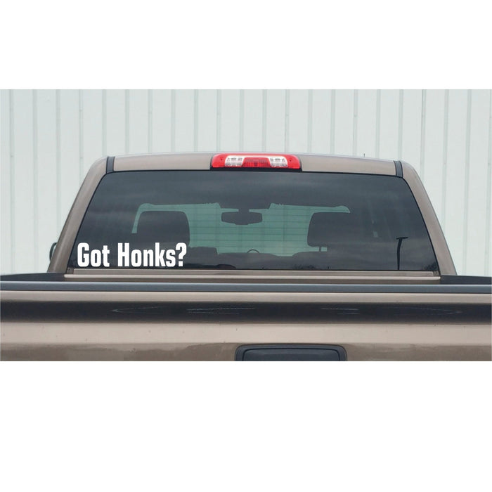 Got Honks? Goose Hunting Decal – Got Honks? Goose Hunter Waterfowl Sticker – 2412