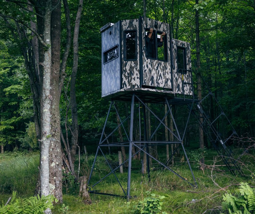 Modular Archery Deer Hunting Blind with Tinted Windows - Orion 68VT