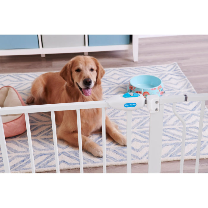 Carlson Extra Wide Pet Gate with Small Door