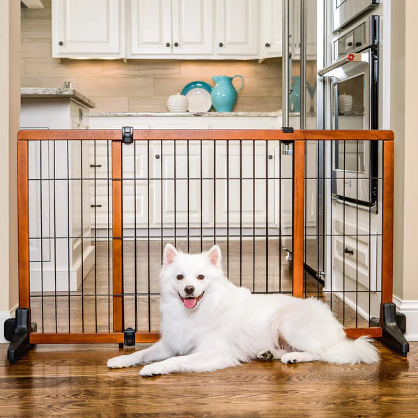 Carlson Freestanding 28” Tall EXTRA WIDE Pet Gate