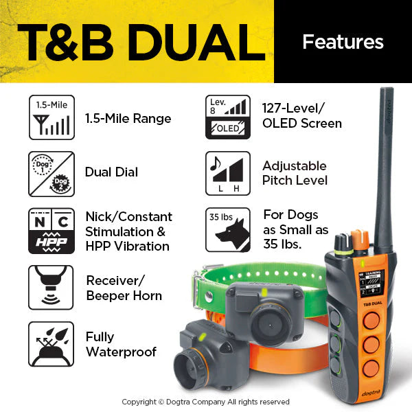 Dogtra Dual Dial Train & Beep 2-Dog