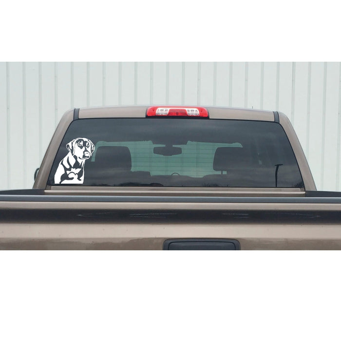 Detailed Lab Head Decal – Detailed Lab Head Sticker 3531