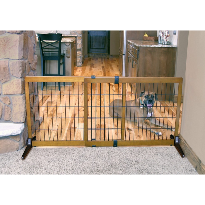 Carlson Freestanding 28” Tall EXTRA WIDE Pet Gate