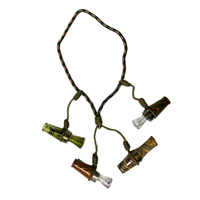 Camo Rope Duck Call Lanyard