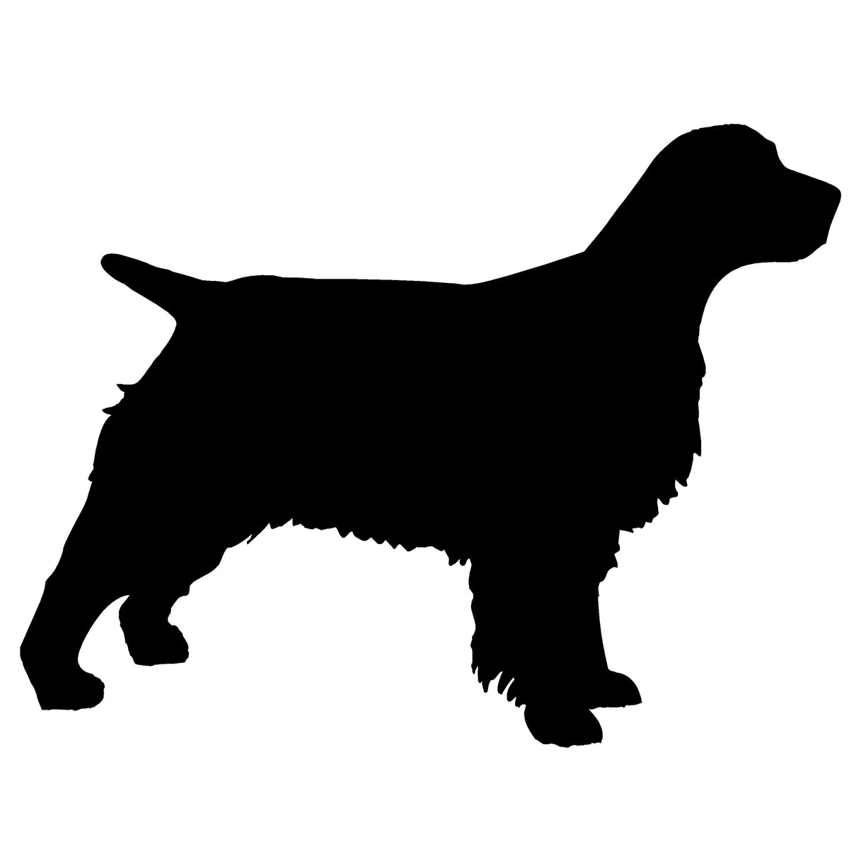 Springer Dog Decal - Springer Dog Sticker 4002 for Dog Lovers ...