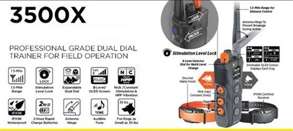 Dogtra Dual Dial Trainer 2-Dog