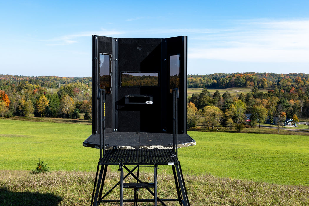 Modular Archery Deer Hunting Blind with Tinted Windows - Orion 68VT