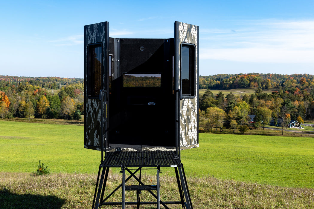 Modular Archery Deer Hunting Blind with Tinted Windows - Orion 68VT