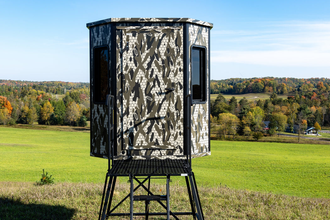 Modular Archery Deer Hunting Blind with Tinted Windows - Orion 68VT