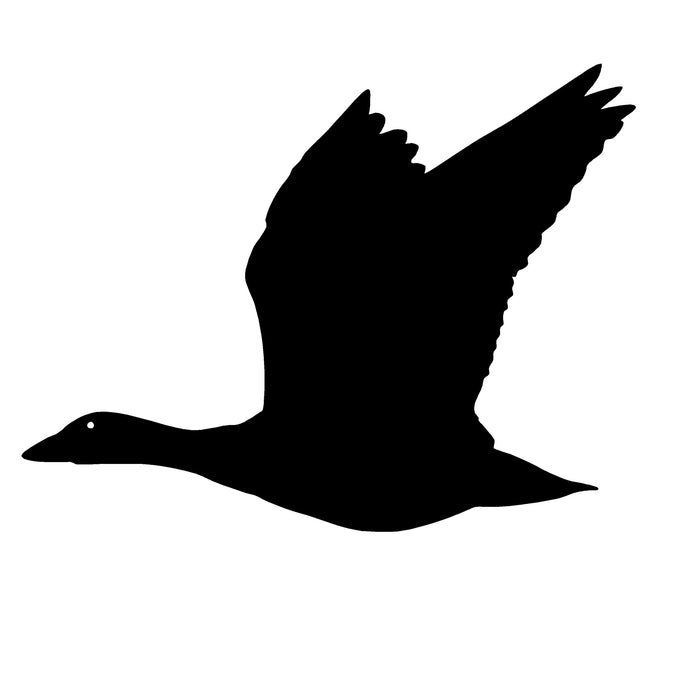 Snow Goose in Flight Decal – Snow Goose in Flight Hunting Sticker – 6003