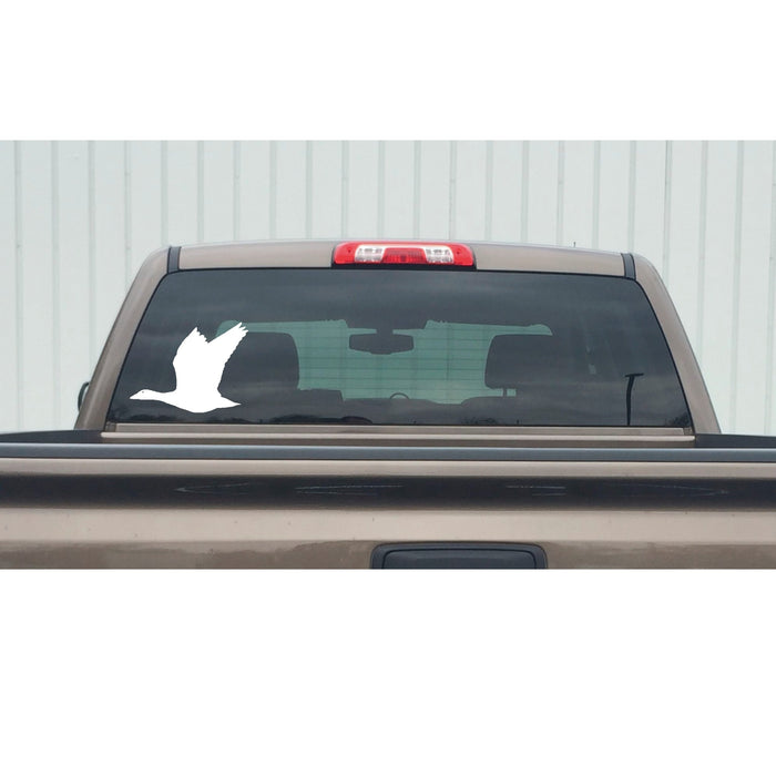 Snow Goose in Flight Decal – Snow Goose in Flight Hunting Sticker – 6003