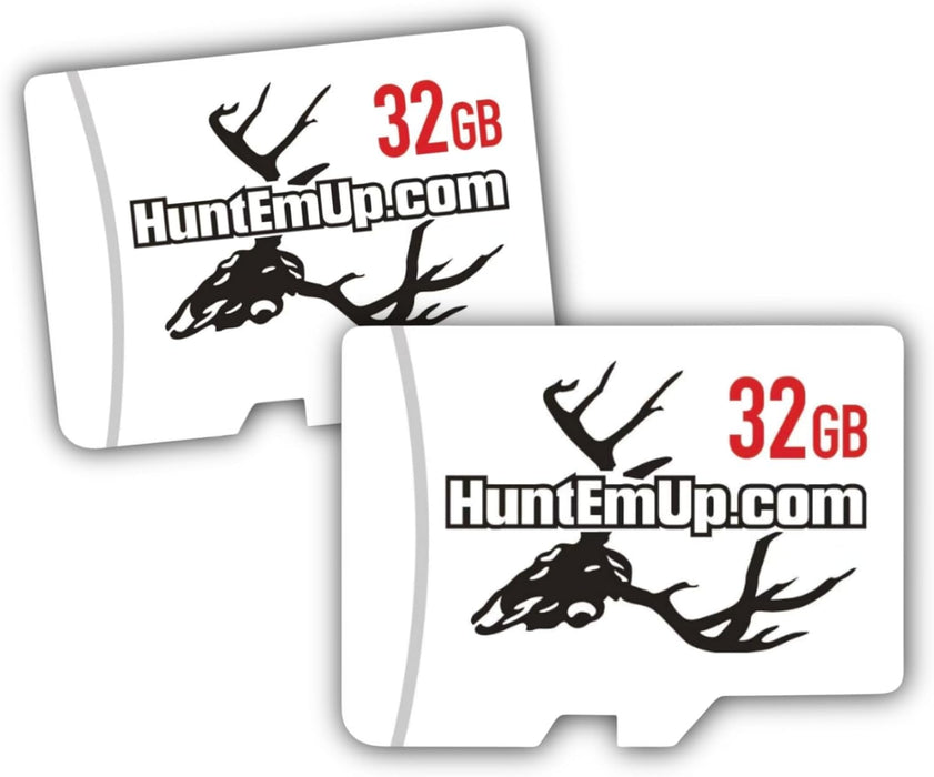 HuntEmUp 32GB Micro SD Card 2-Pack – U3 Class 10 High-Speed Memory Cards