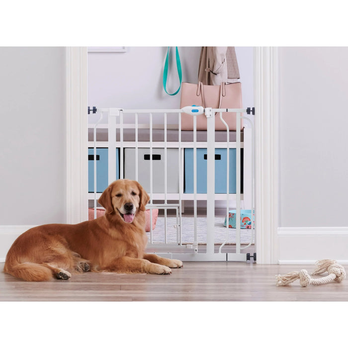 Carlson Extra Wide Pet Gate with Small Door