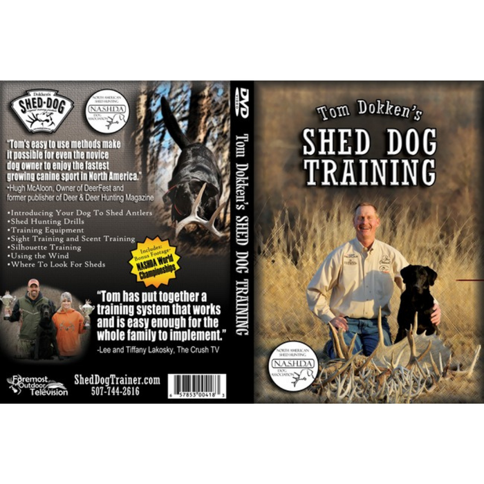 Dokken's Shed Dog Training DVD with Tom Dokken  - Shed Dog